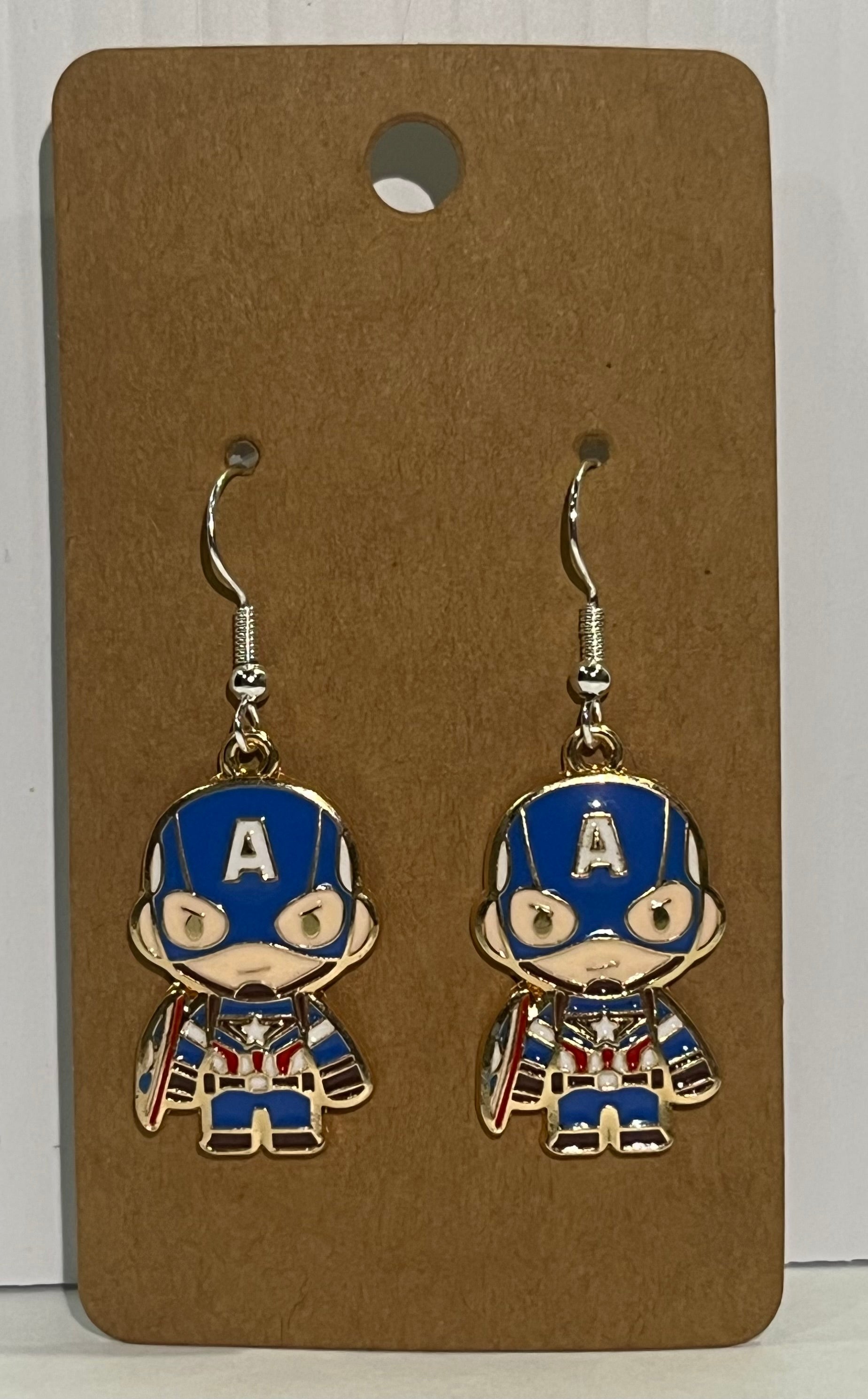 Comic Earrings - #3