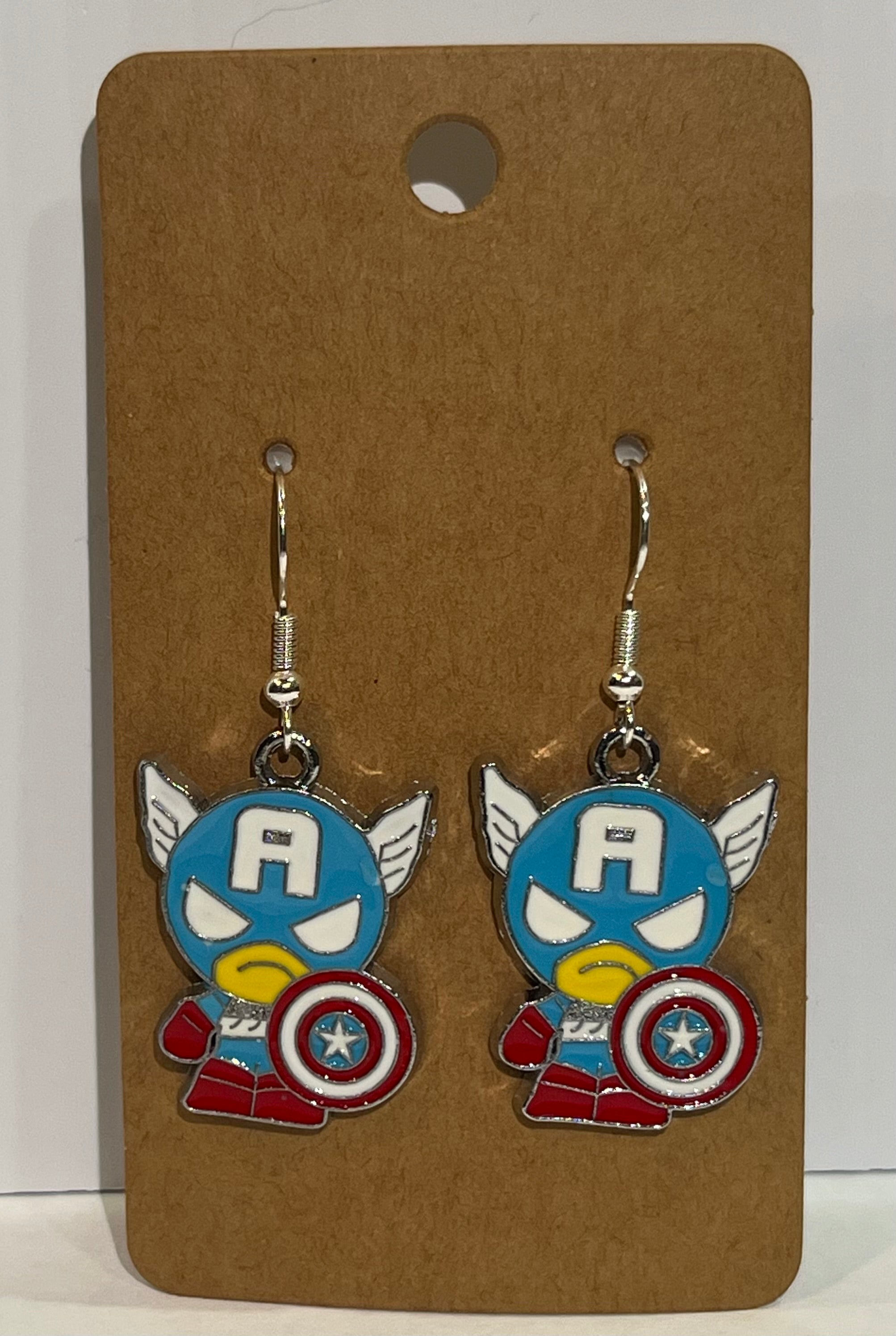 Comic Earrings - #4