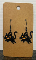 Black Cat Earrings