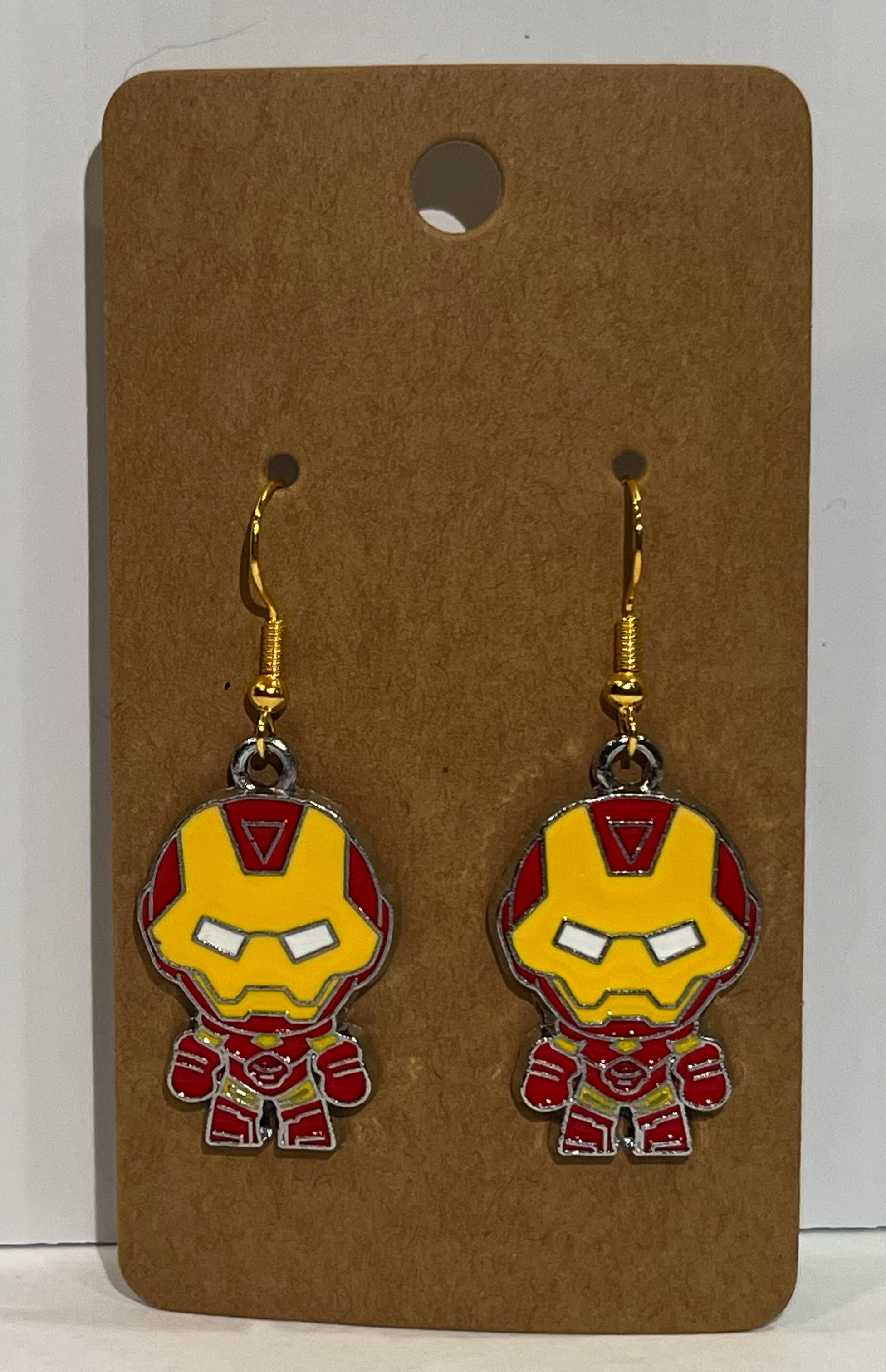 Comic Earrings - #7