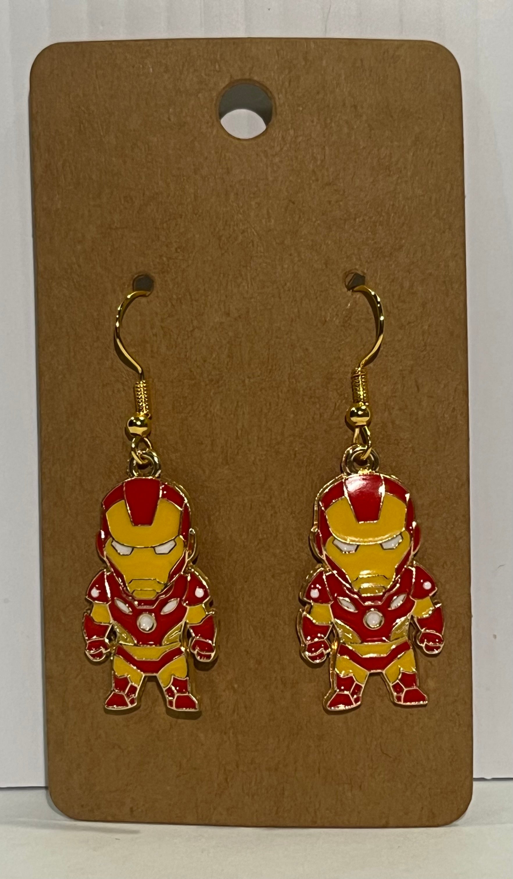 Comic Earrings - #8